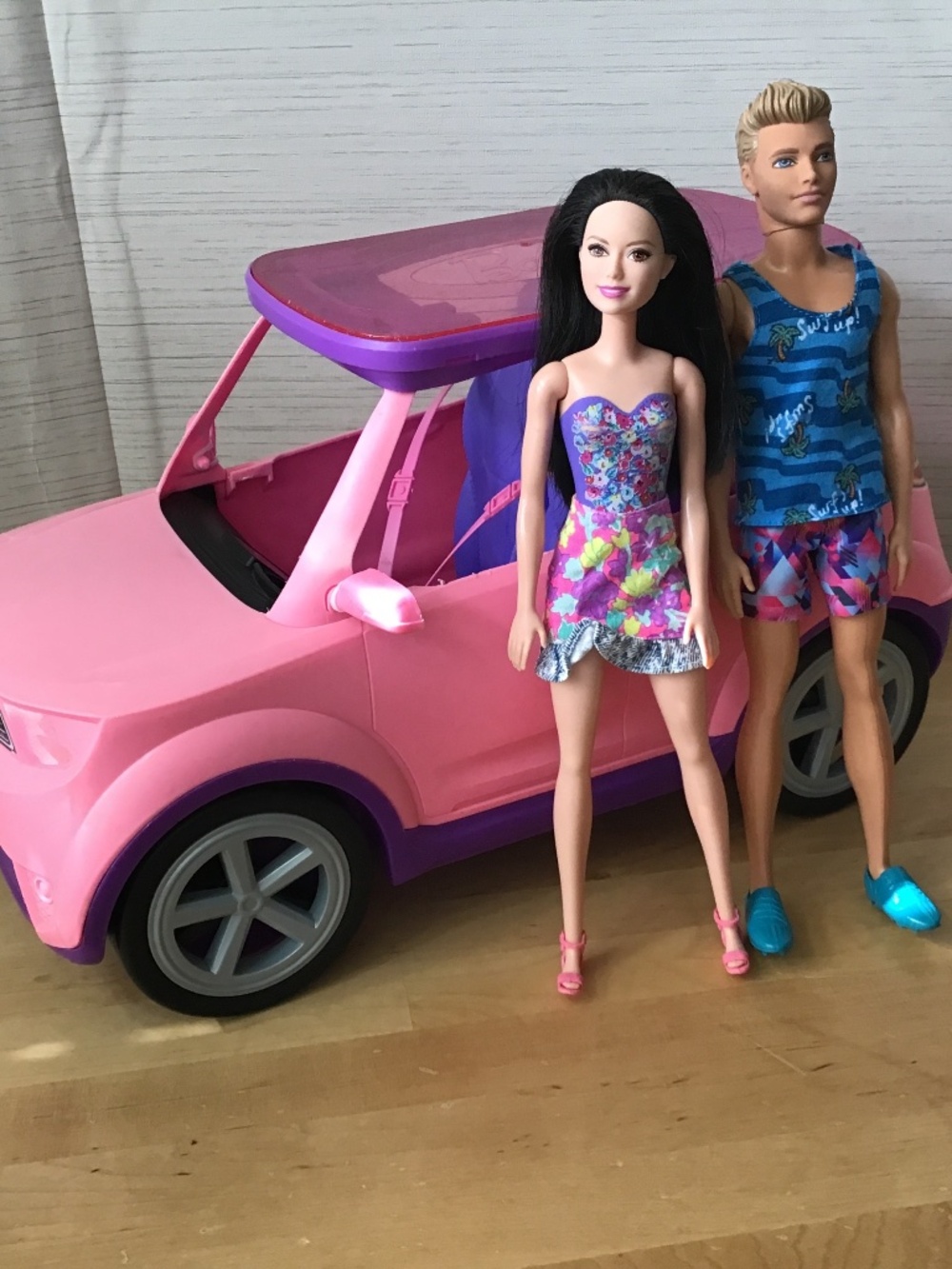 Barbie Doll and Car